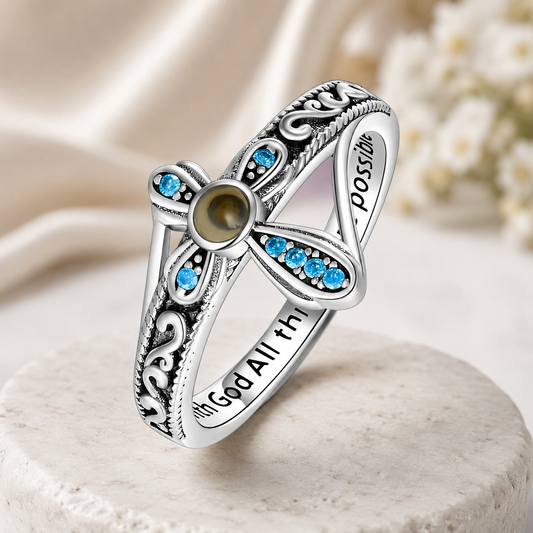 Mustard Seed Ring 925 Sterling Silver