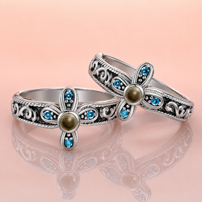 Mustard Seed Ring 925 Sterling Silver
