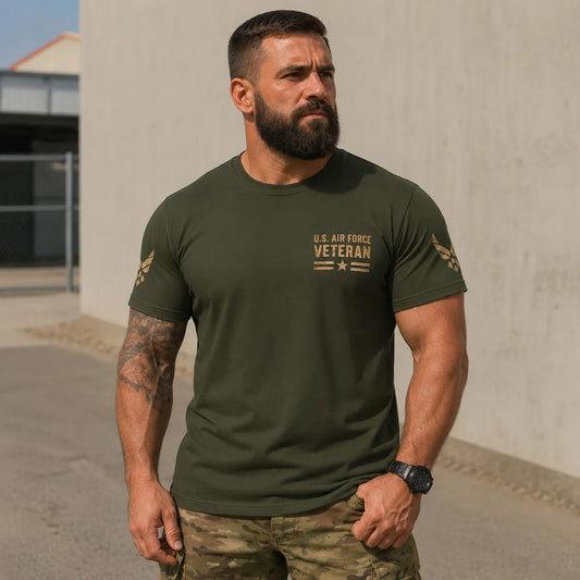 I Flew With the Air Force but Soar by the Grace of God Veteran T-Shirt