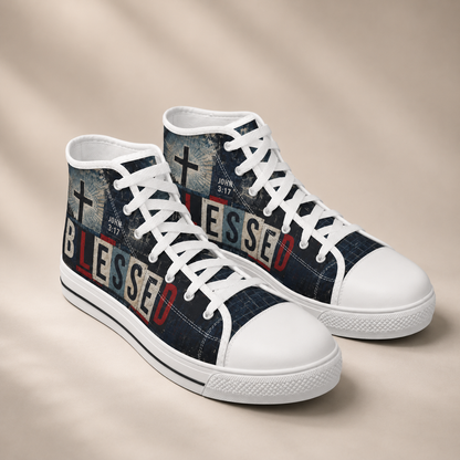 Christian Blessed Men's Canvas Shoes