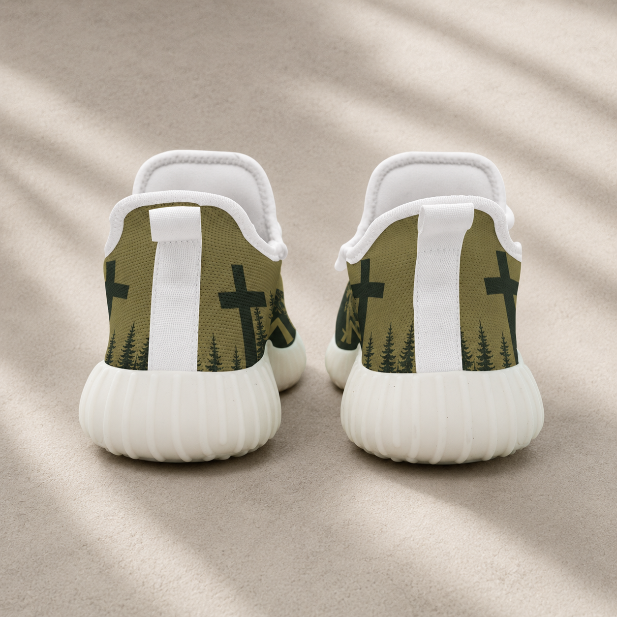 Faith Mountain Cross - Men's Sports Shoes
