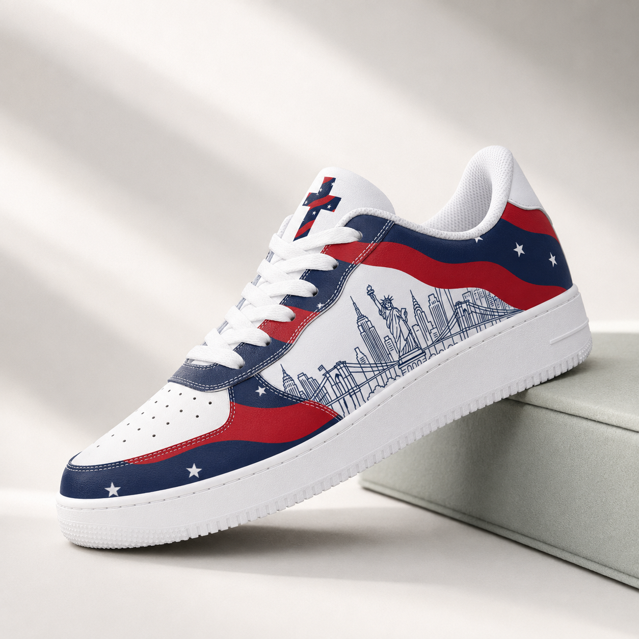 Christian Patriotic Liberty Skyline Men's Air Force Shoes