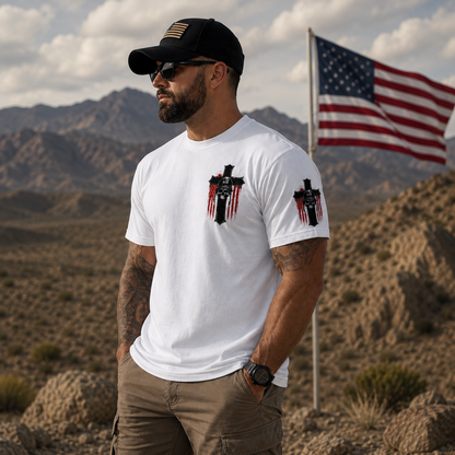 I Walk Through The Valley Of The Shadow Of Death But I Fear No Evil Psalm 23:4 T-Shirt