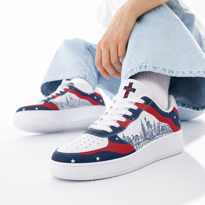 Christian Patriotic Liberty Skyline Men's Air Force Shoes