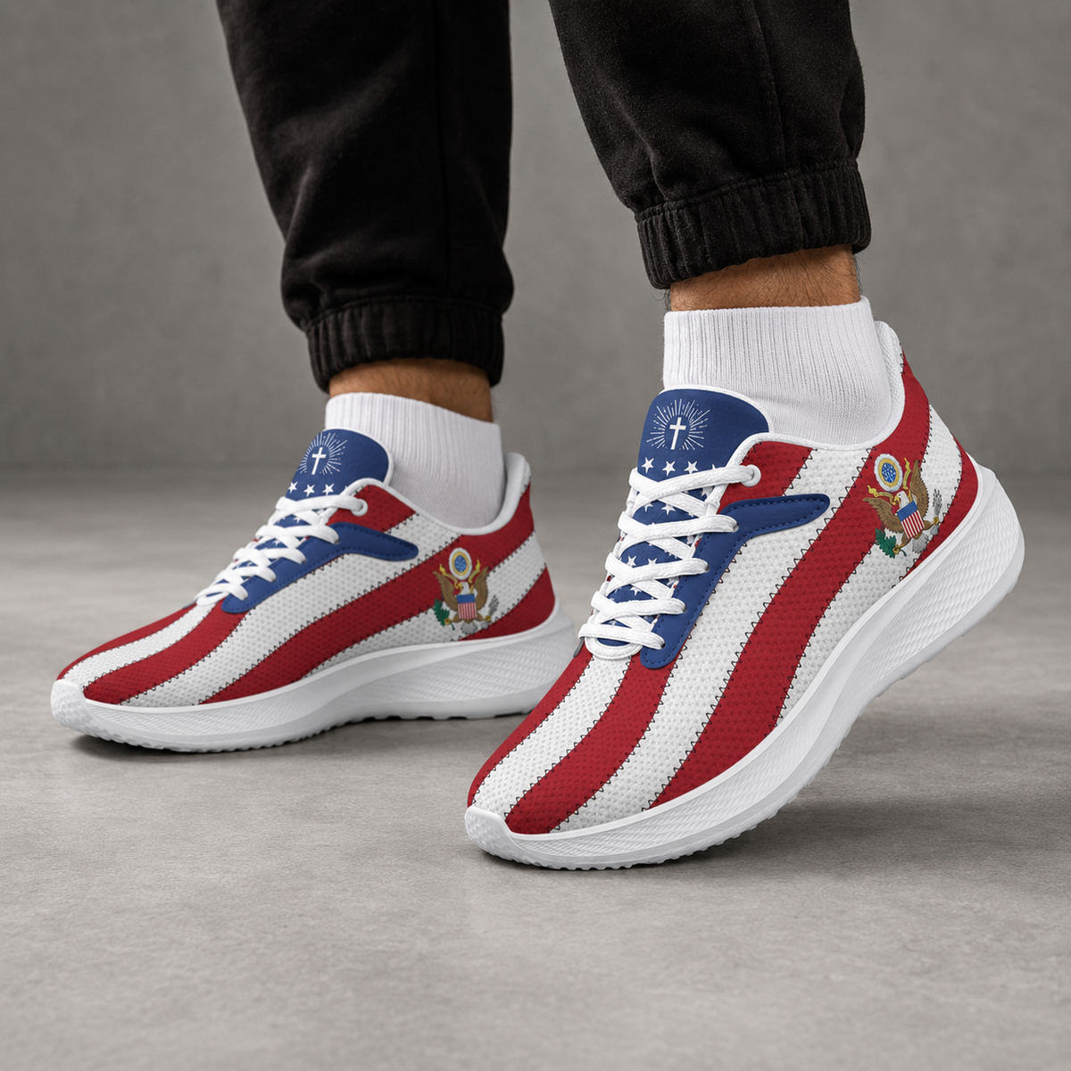 Faith & Liberty Eagle Shoes - Men's Road Running Shoes