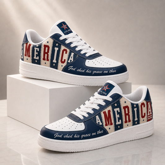 America 250th Anniversary Men's Air Force Shoes