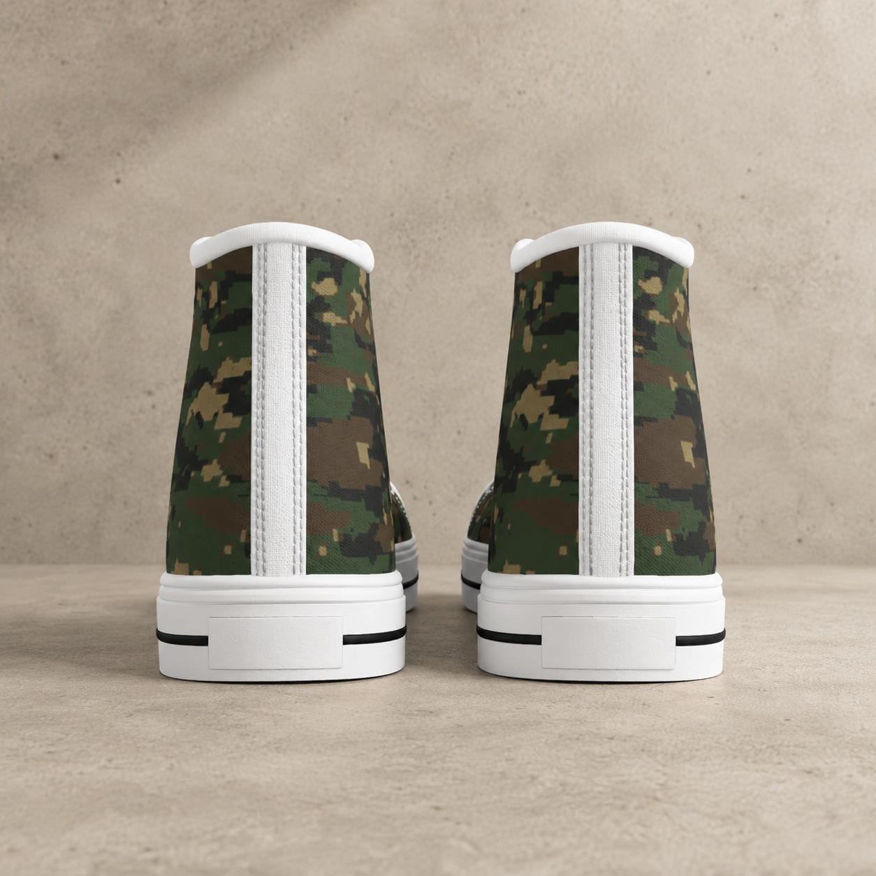 Jesus Love You Camo - Men's Canvas Shoes