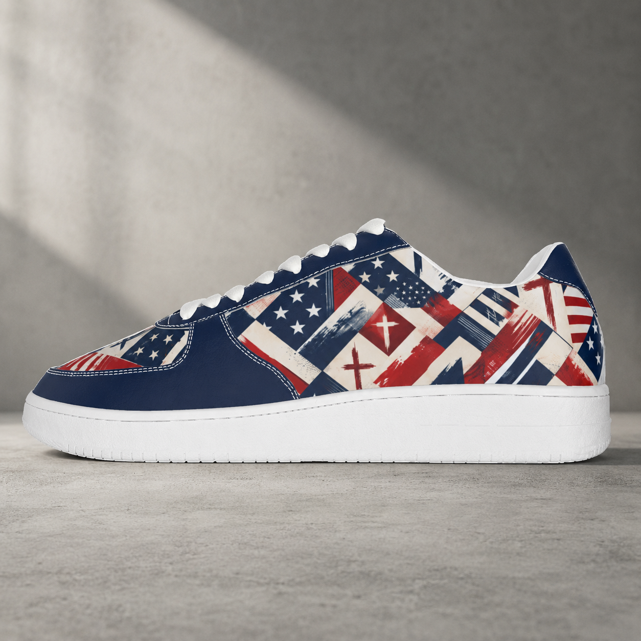Faith Freedom - Men's Air Force Shoes