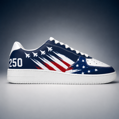 250 Patriotic Dove Cross Low Top Men's Air Force Shoes