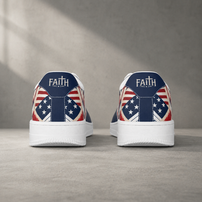 Faith Freedom - Men's Air Force Shoes