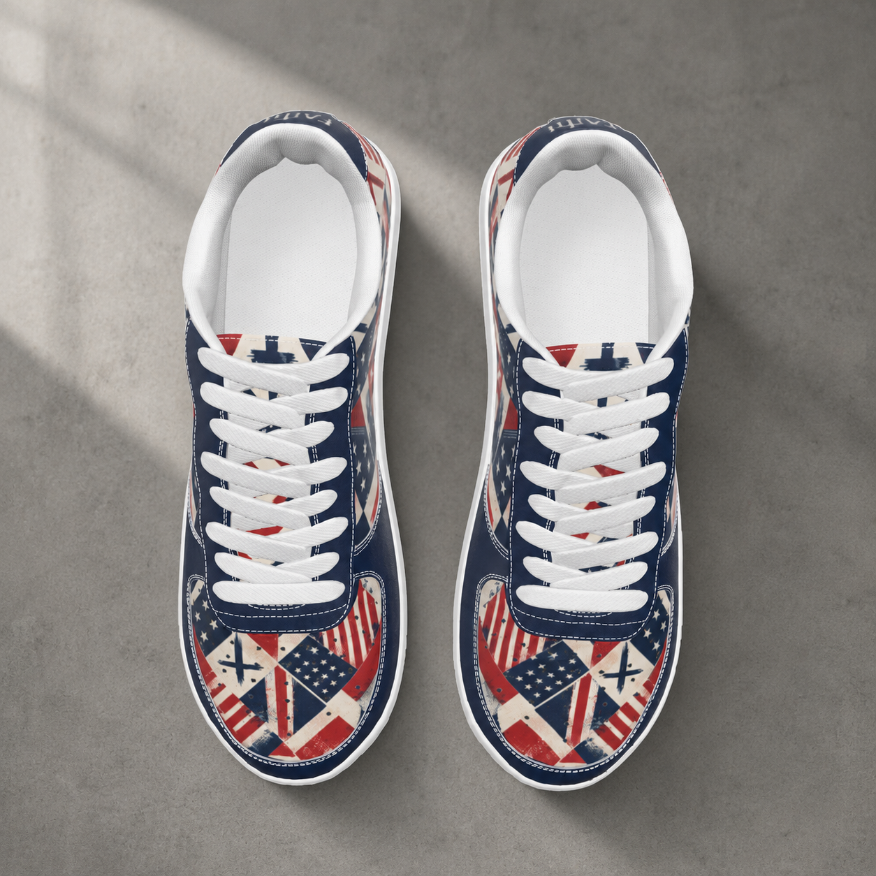 Faith Freedom - Men's Air Force Shoes