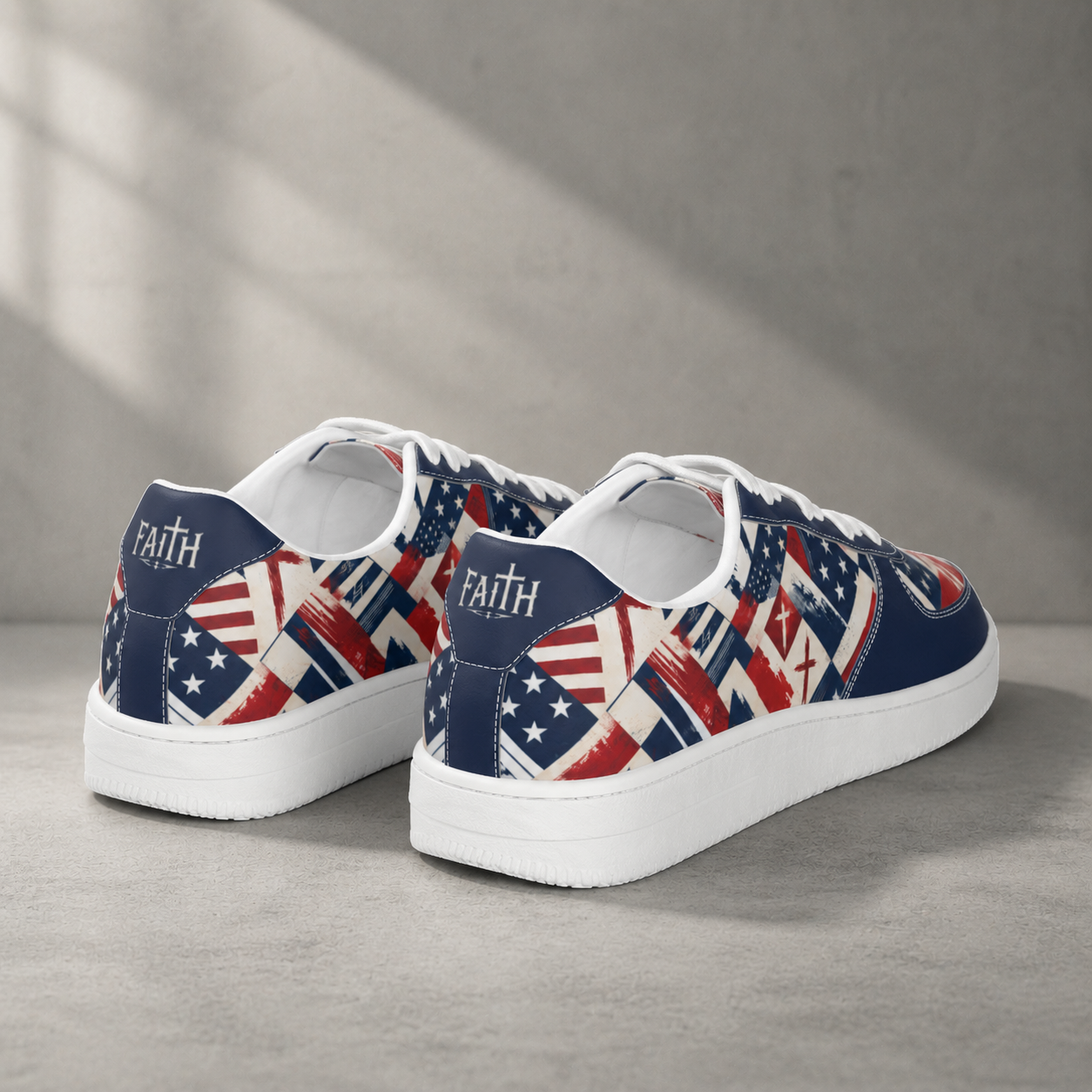 Faith Freedom - Men's Air Force Shoes