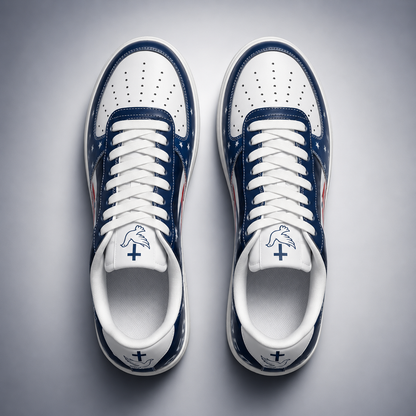 250 Patriotic Dove Cross Low Top Men's Air Force Shoes