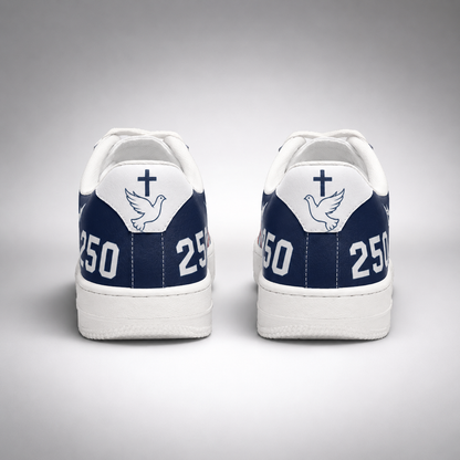 250 Patriotic Dove Cross Low Top Men's Air Force Shoes
