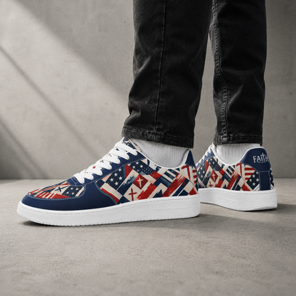 Faith Freedom - Men's Air Force Shoes