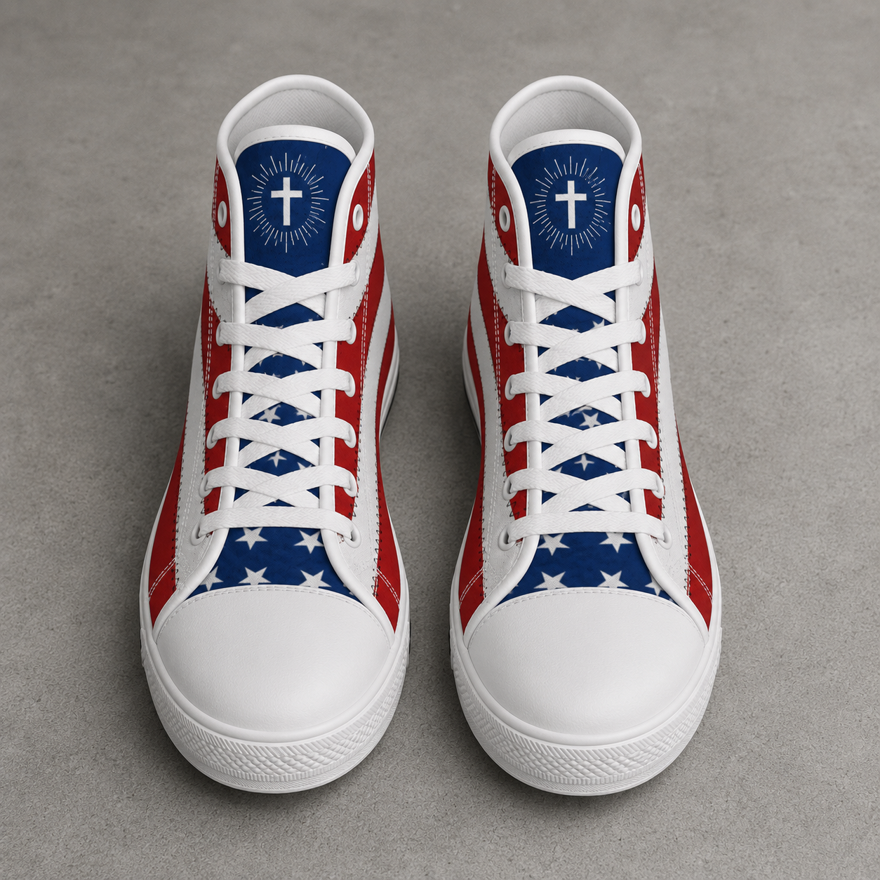 Faith & Liberty Eagle Shoes - Men's Canvas Shoes