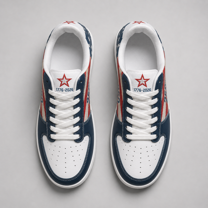 Christian Patriotic 250th Anniversary Men's Air Force Shoes