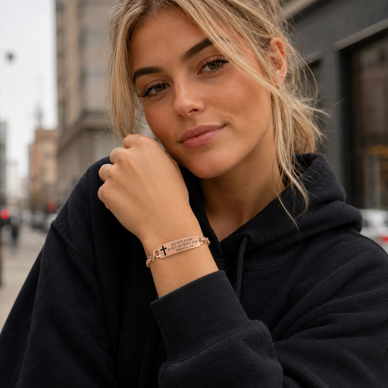 Do Not Fear Bible Verse Bracelet for Women