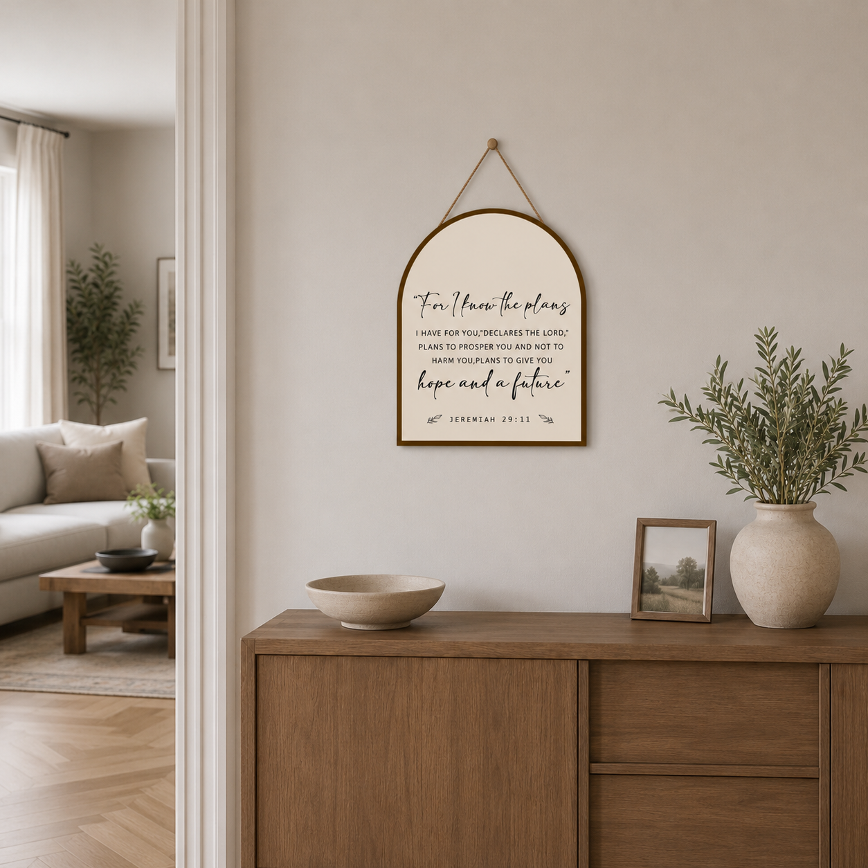 Jeremiah 29:11 Christian Wall Decor