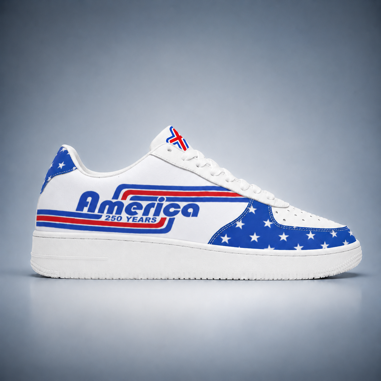 Christian Patriotic America 250 Years Men's Air Force Shoes