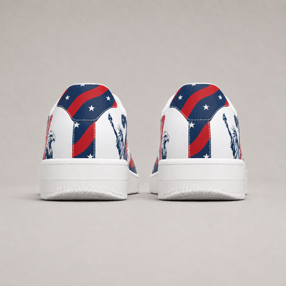 Christian Patriotic America 250 Liberty Eagle Men's Air Force Shoes