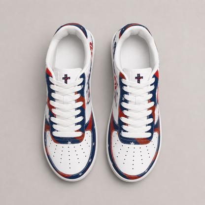 Christian Patriotic America 250 Liberty Eagle Men's Air Force Shoes