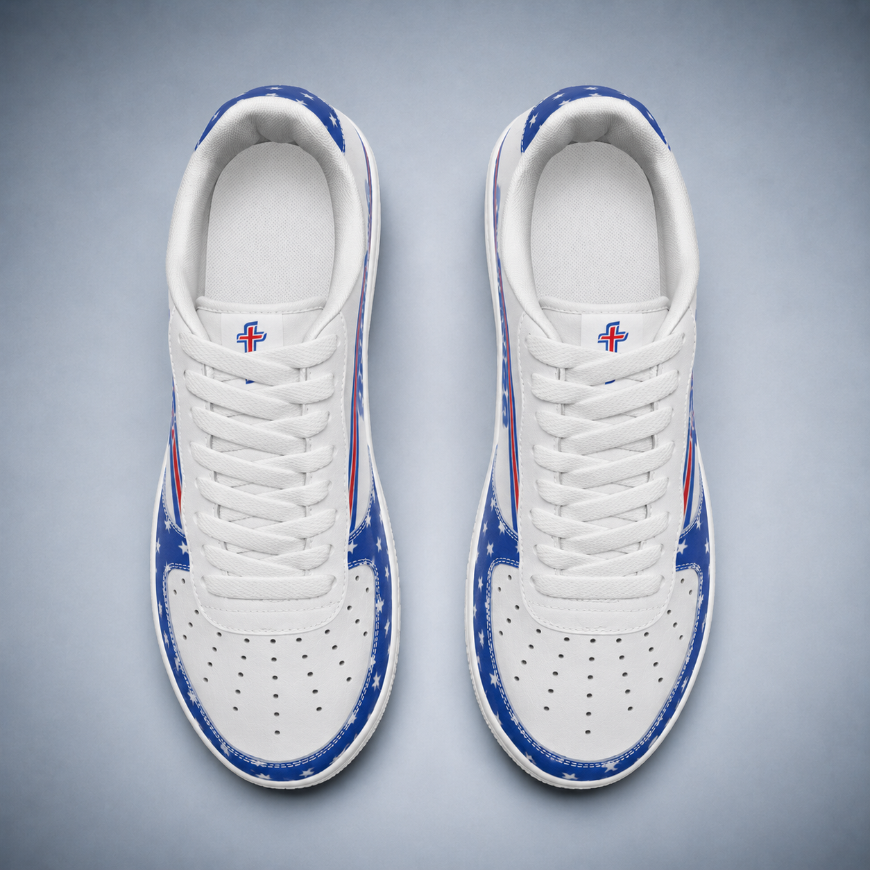 Christian Patriotic America 250 Years Men's Air Force Shoes