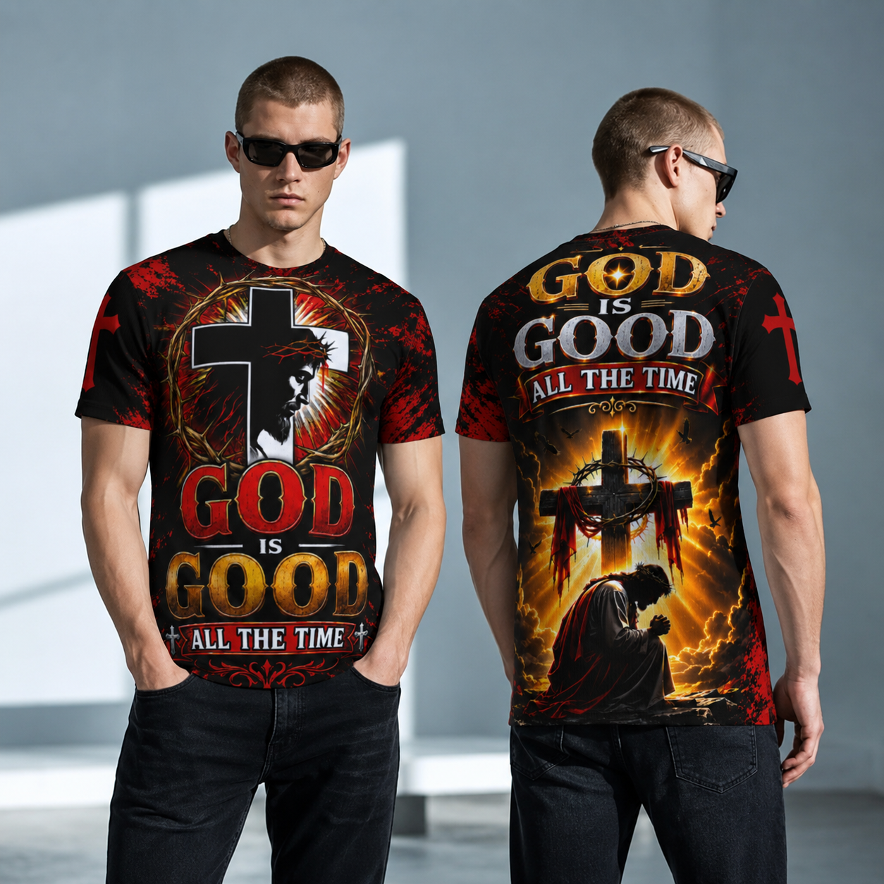 God Is Good All The Time Christian T-Shirt