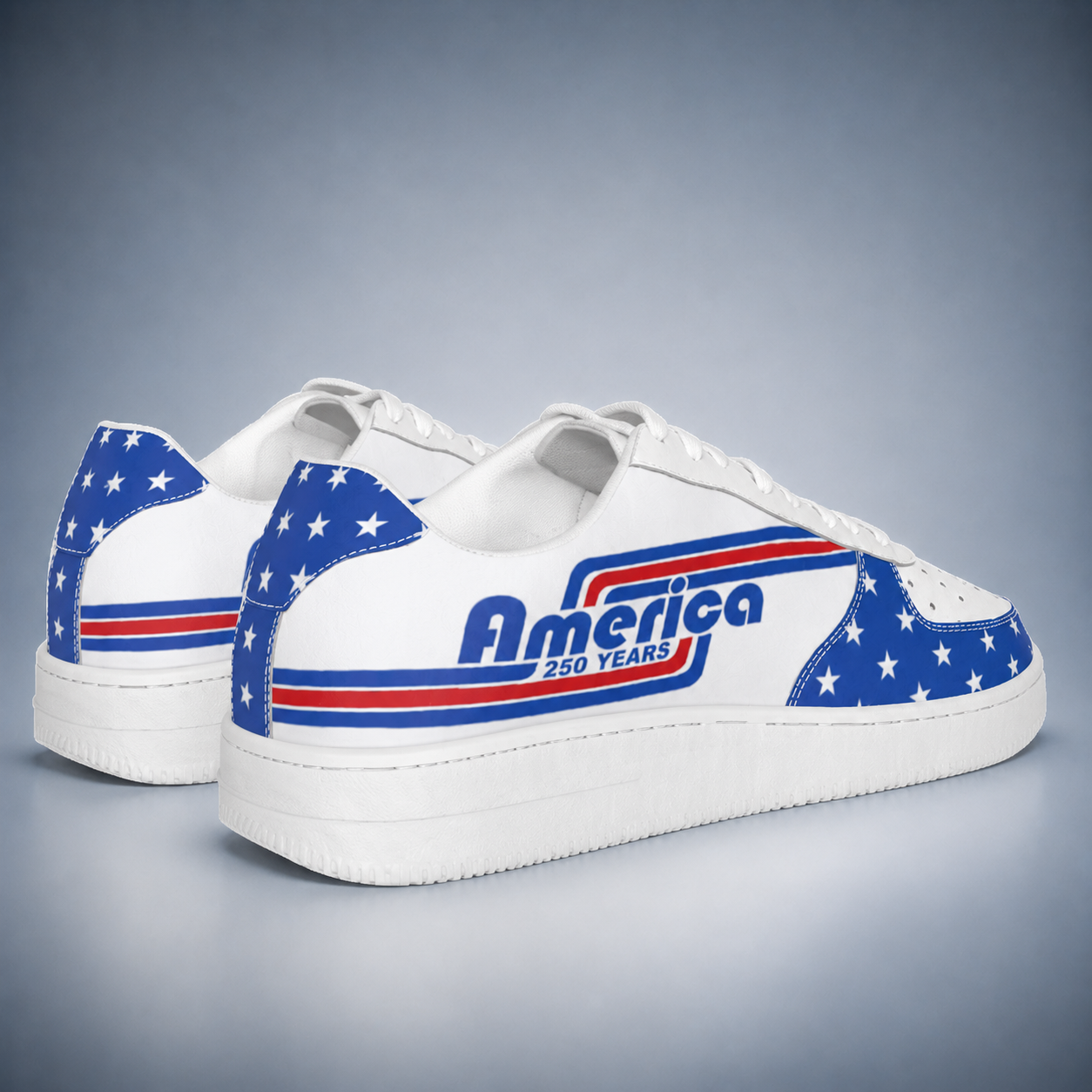 Christian Patriotic America 250 Years Men's Air Force Shoes