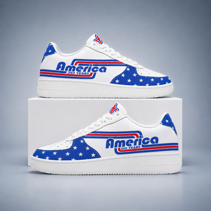 Christian Patriotic America 250 Years Men's Air Force Shoes