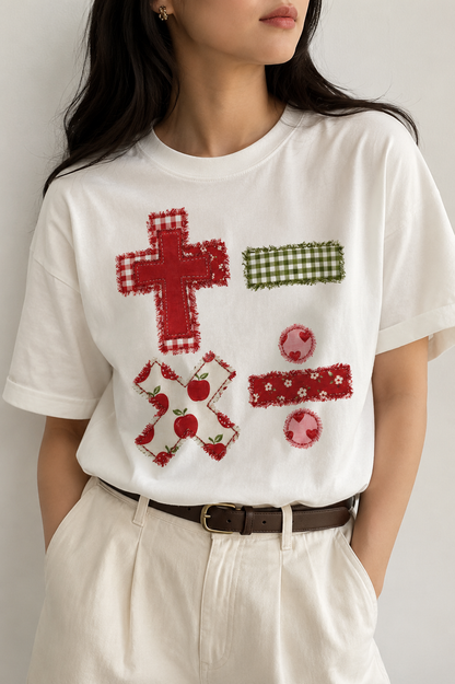 Christian Teacher Math Shirt