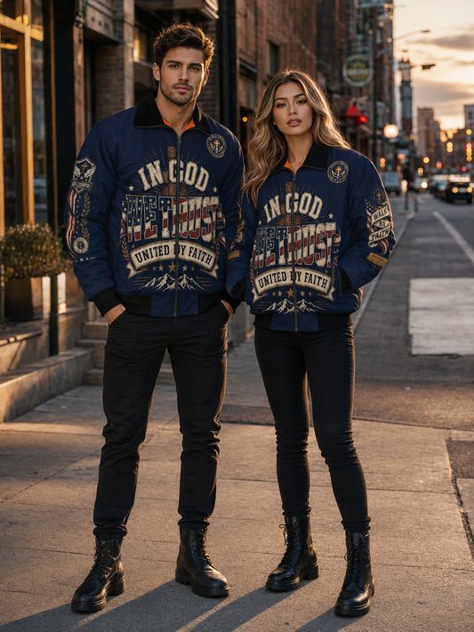 Faith Under God Patriotic Apparel Outwear