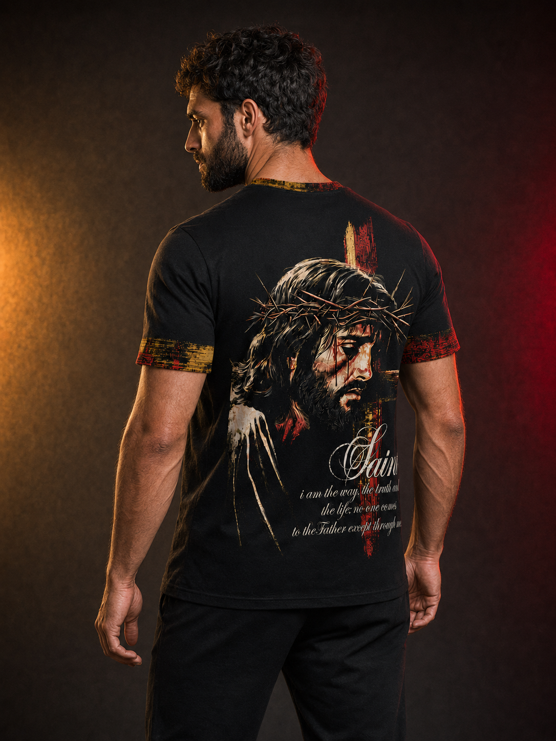 Jesus Crown of Thorns Christian T-Shirt