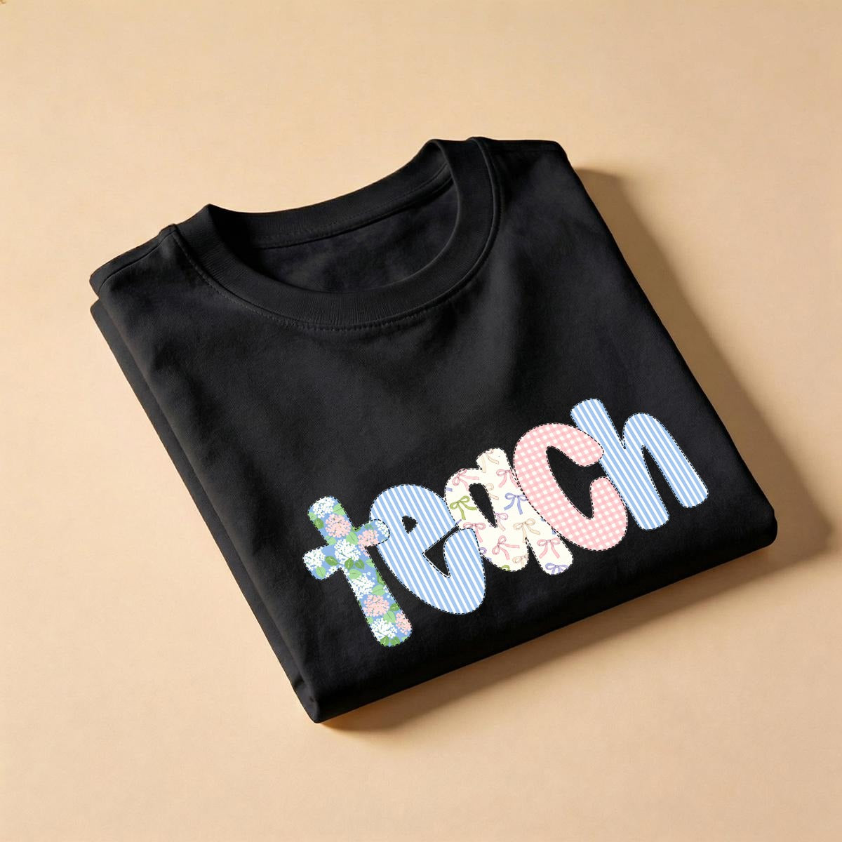 Teach Cross Christian Teacher Shirt