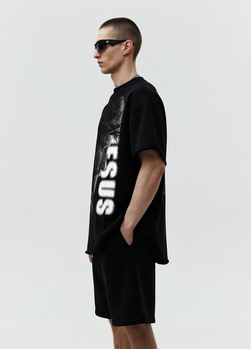 Dailyfits Modern Jesus Graphic T-Shirt