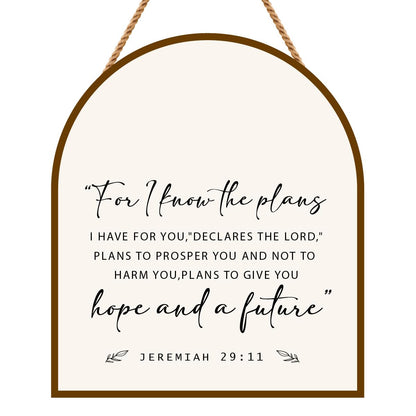 Jeremiah 29:11 Christian Wall Decor