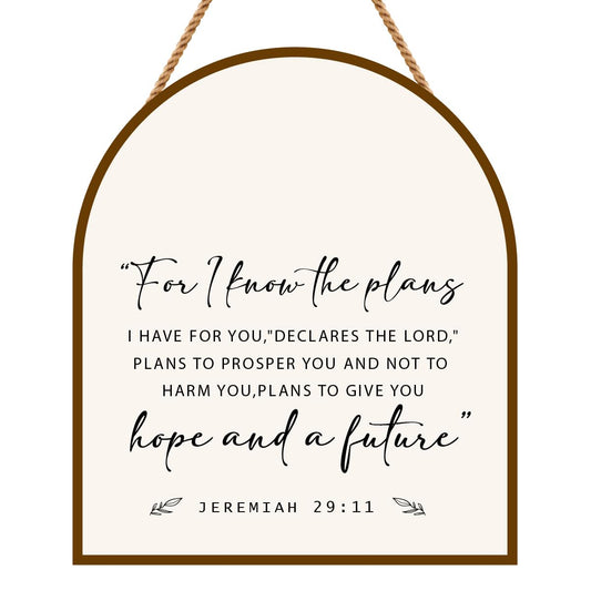 Jeremiah 29:11 Christian Wall Decor