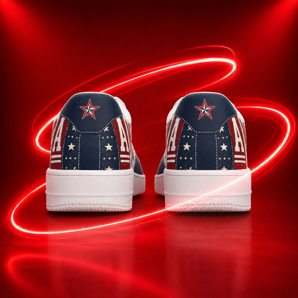 America 250th Anniversary Men's Air Force Shoes