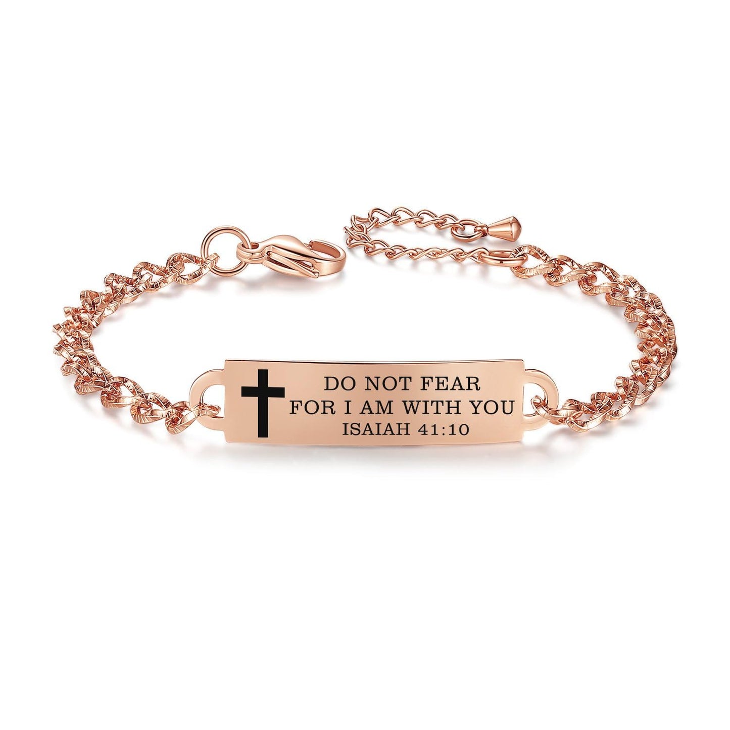 Do Not Fear Bible Verse Bracelet for Women