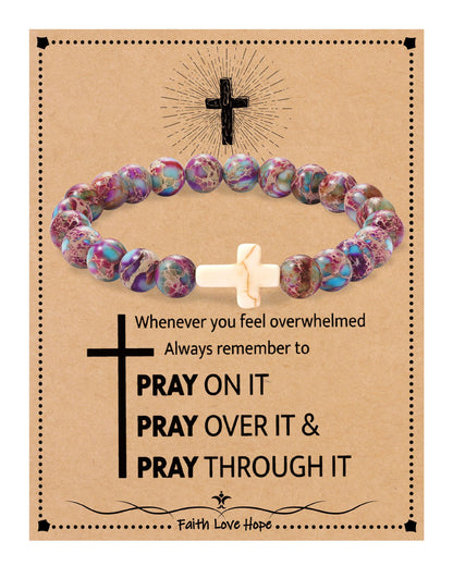 Christian Cross Bracelet for Women