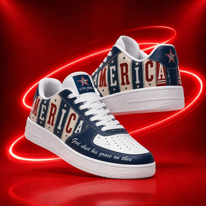 America 250th Anniversary Men's Air Force Shoes
